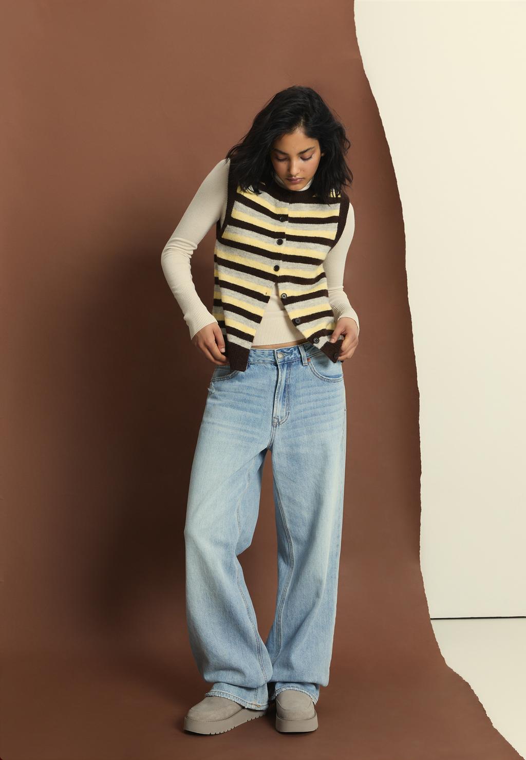 D92 straight wide-leg jeans