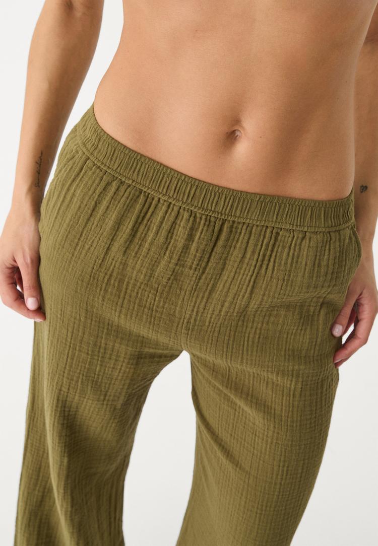 pantalon fluido cintura elastica