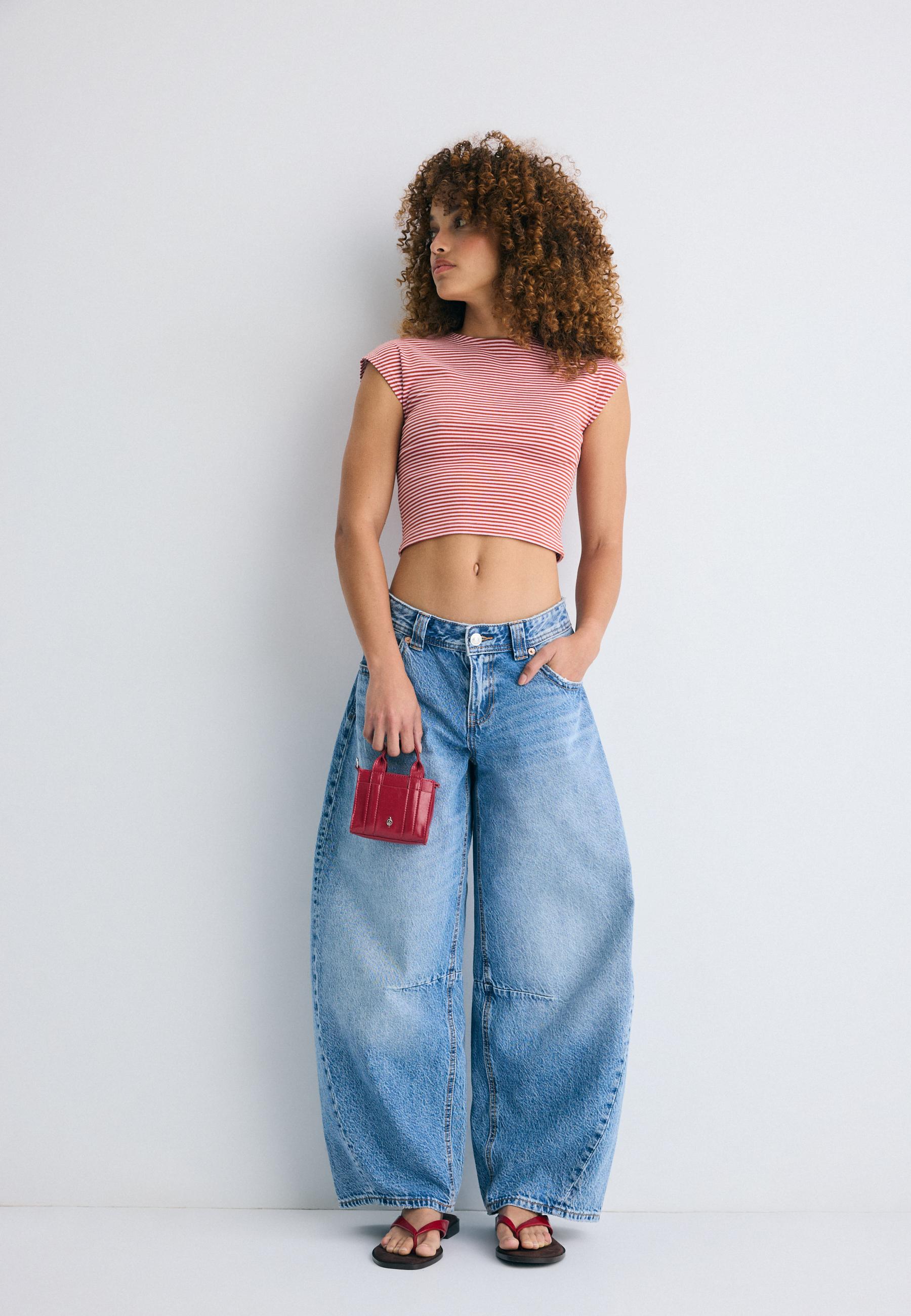 Mini tote bag — Red