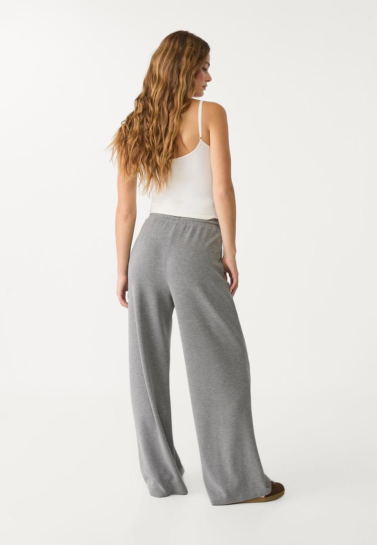 pantalon palazzo tacto suave