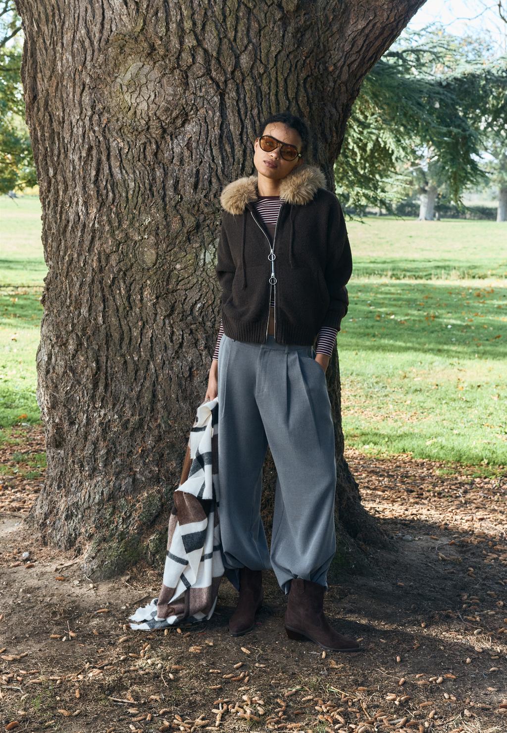 Pantalón super wide ajustable