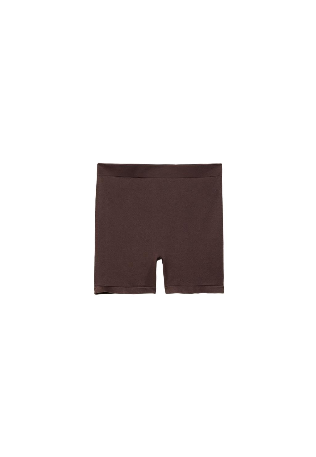Nahtlose Basic-Shorts
