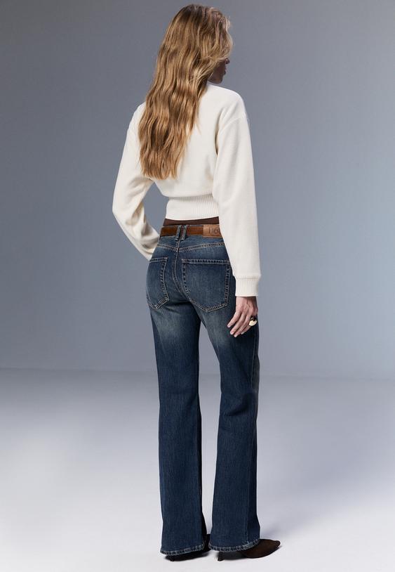 d68 jeans bootcut fit cinturon