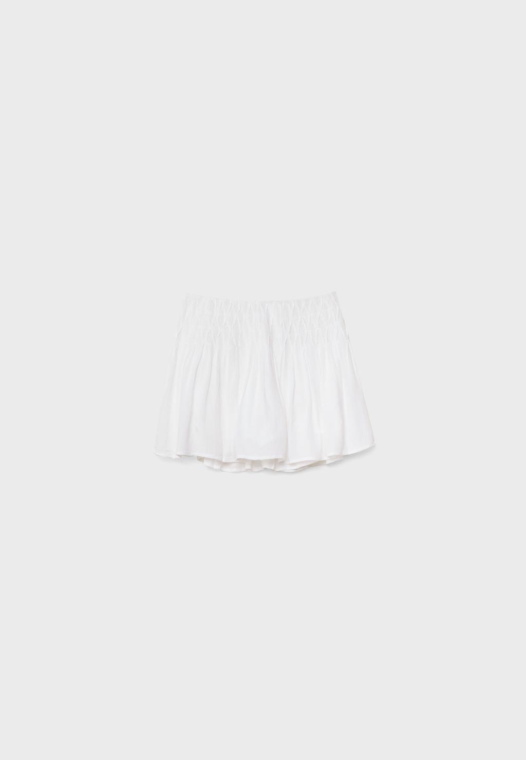 Pantalone a gonna fluido a rombi