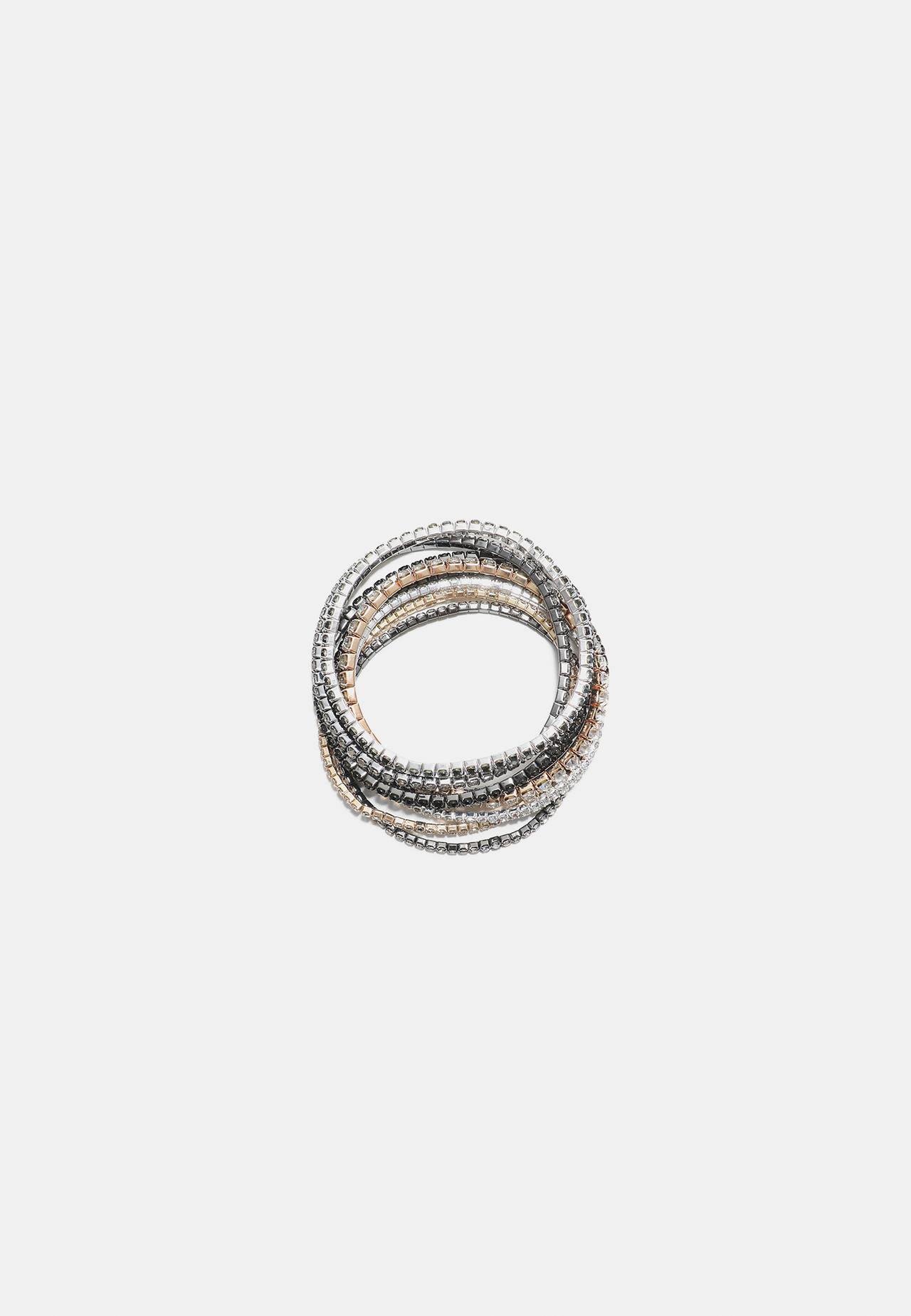 Set of 8 bracelets — Grey
