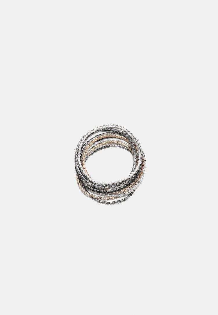 Set of 8 bracelets — Grey