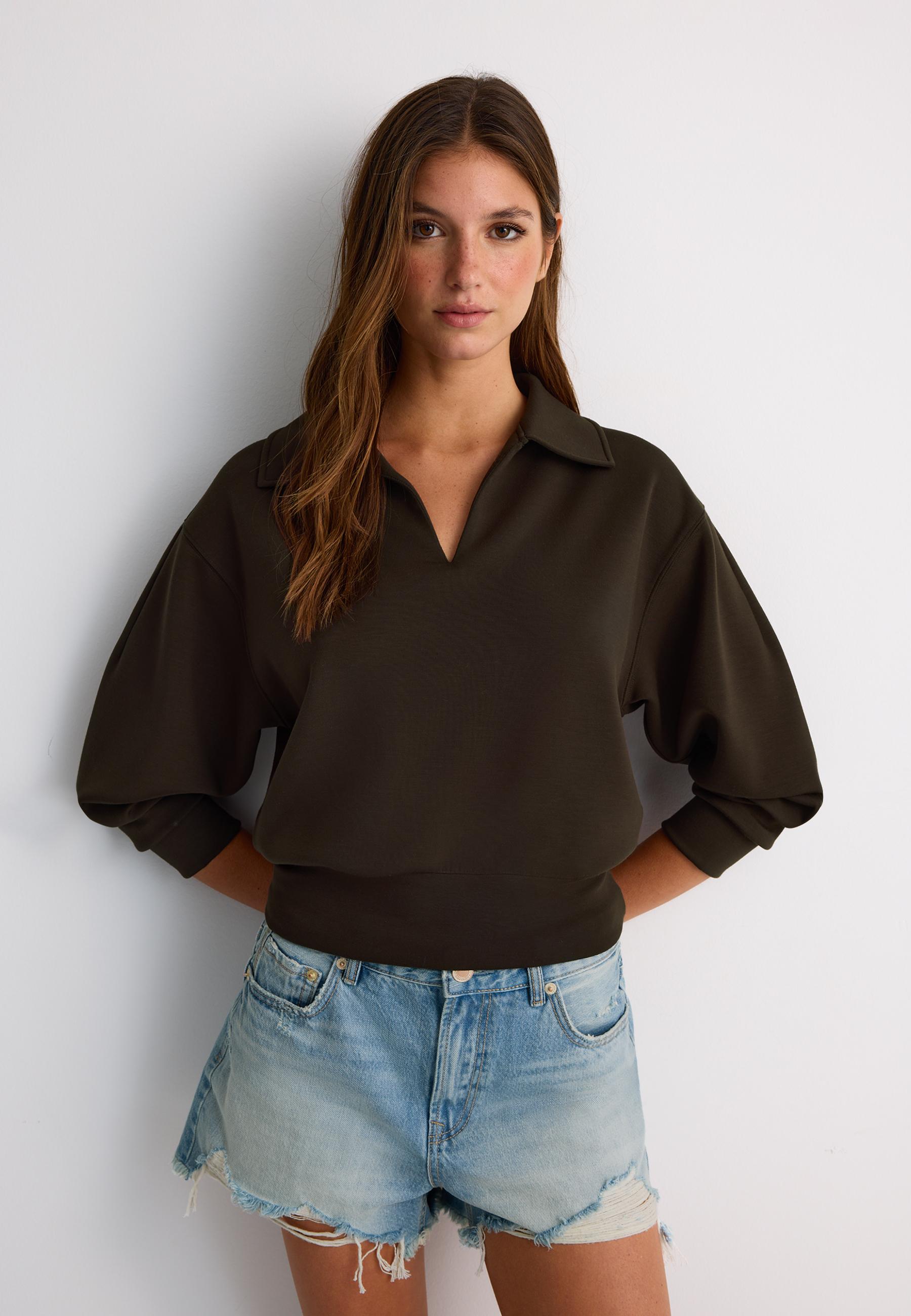 Yumuşak dokunuşlu sweatshirt