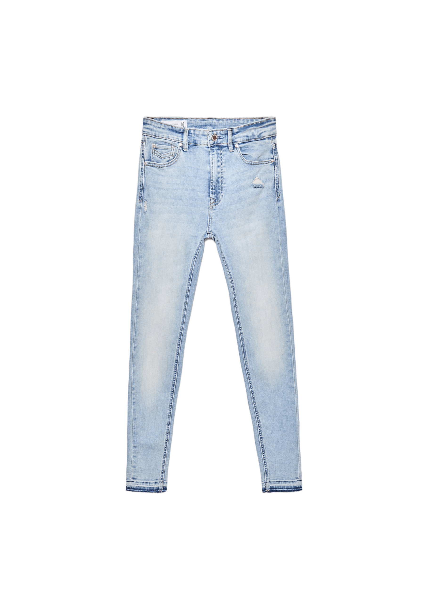 D07 normal bel skinny jean - Görsel 12