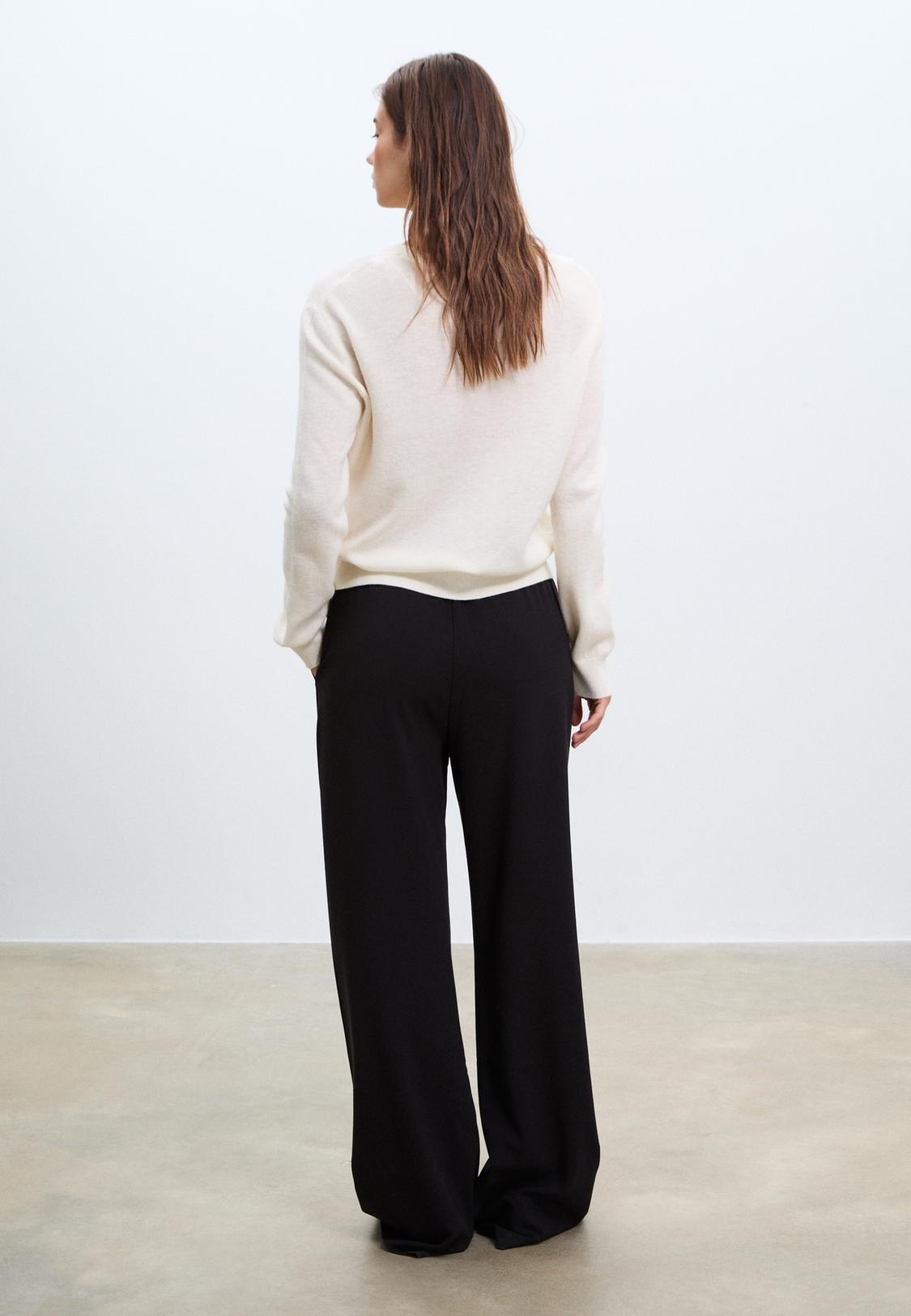 Long flowing smart trousers