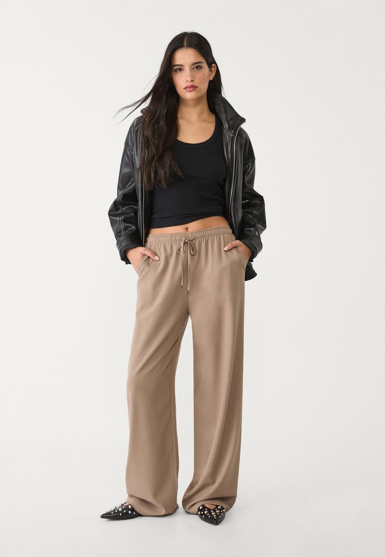 pantalon largo fluido vestir