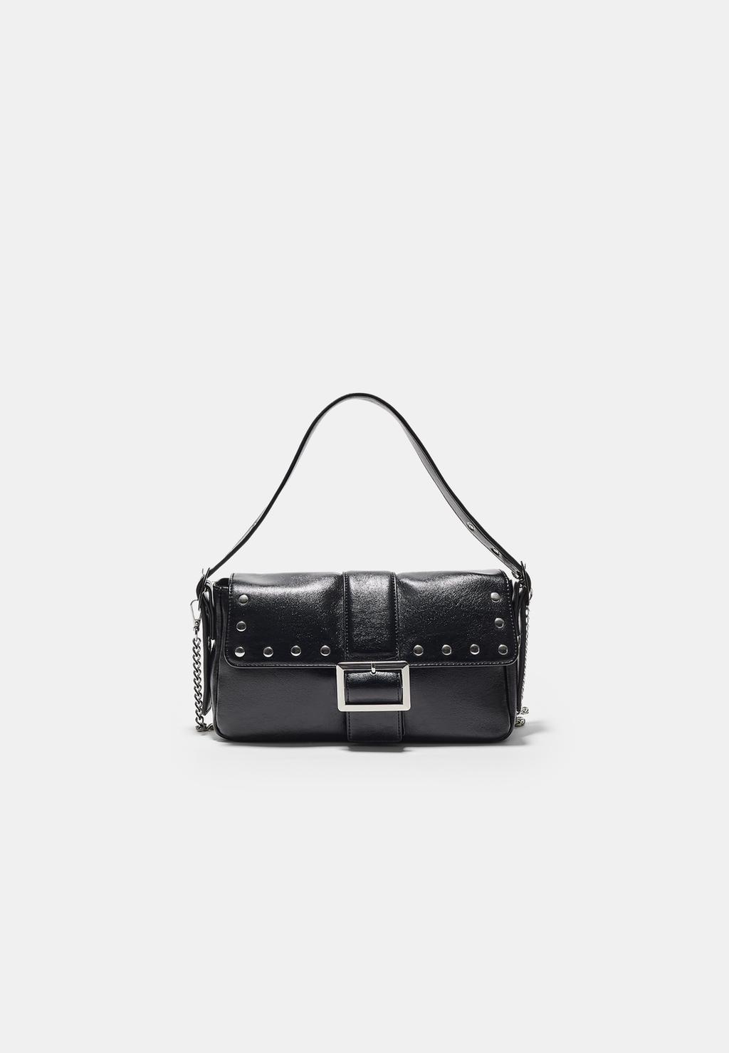 Sac besace boucle clous