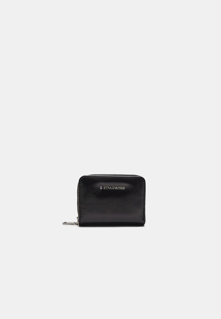 portemonnaie rectangulaire brillant