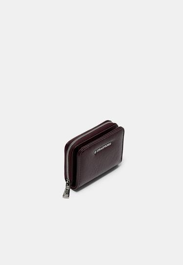 Rectangular purse — Burgundy 5