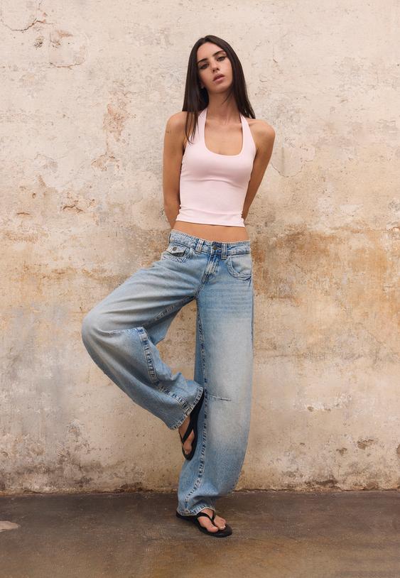 camiseta cuello halter
