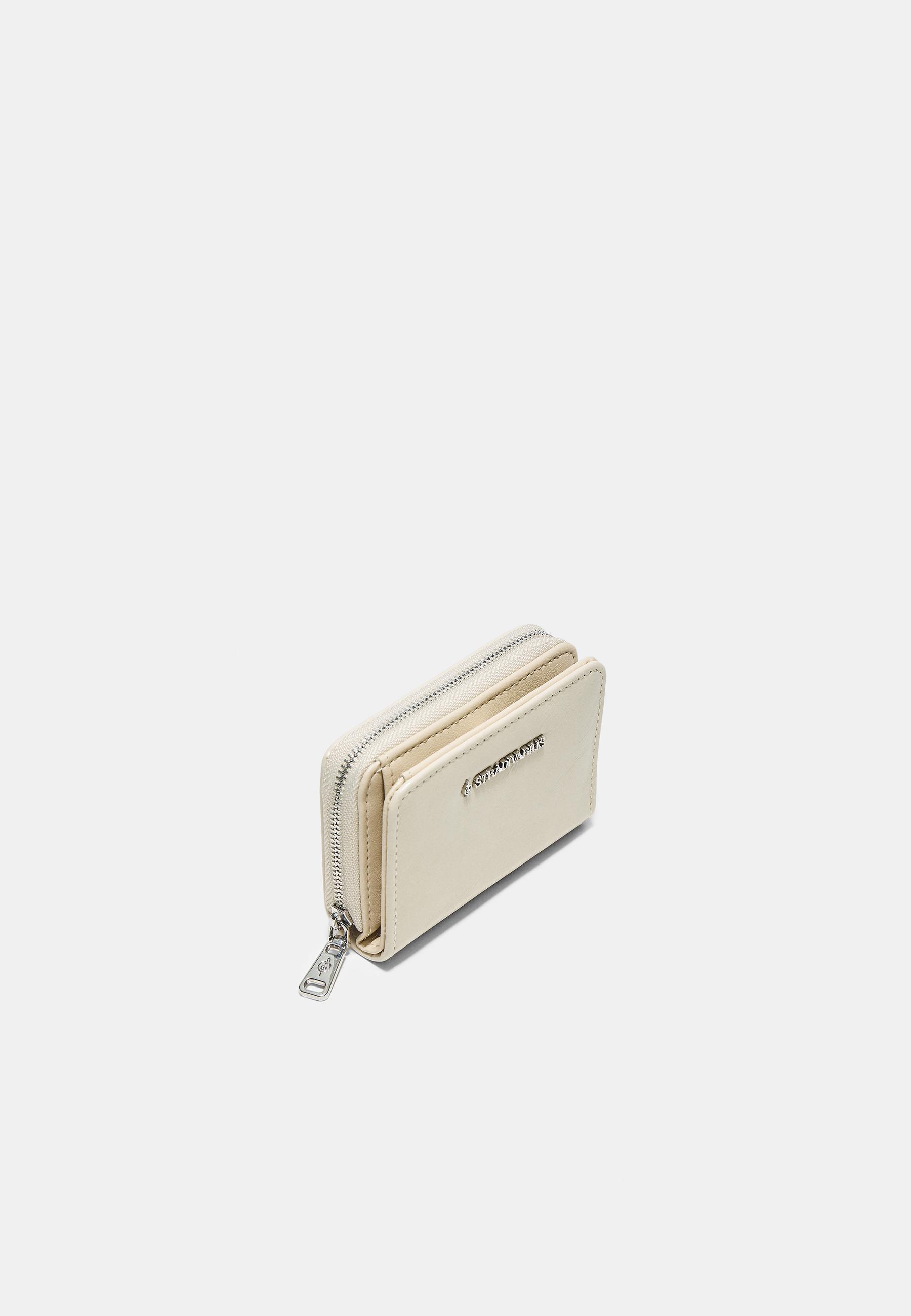 Rectangular purse — Ecru