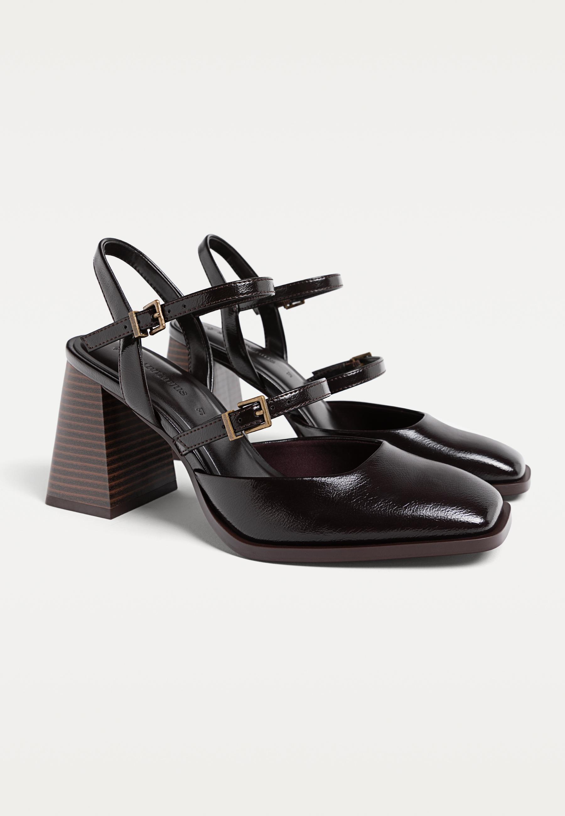 Block heel slingback shoes - Women's fashion | Stradivarius Block heel slingback shoes - Women's fashion | Stradivarius