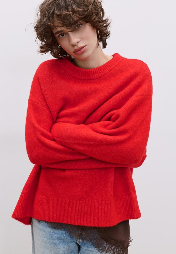 pull en maille au toucher doux