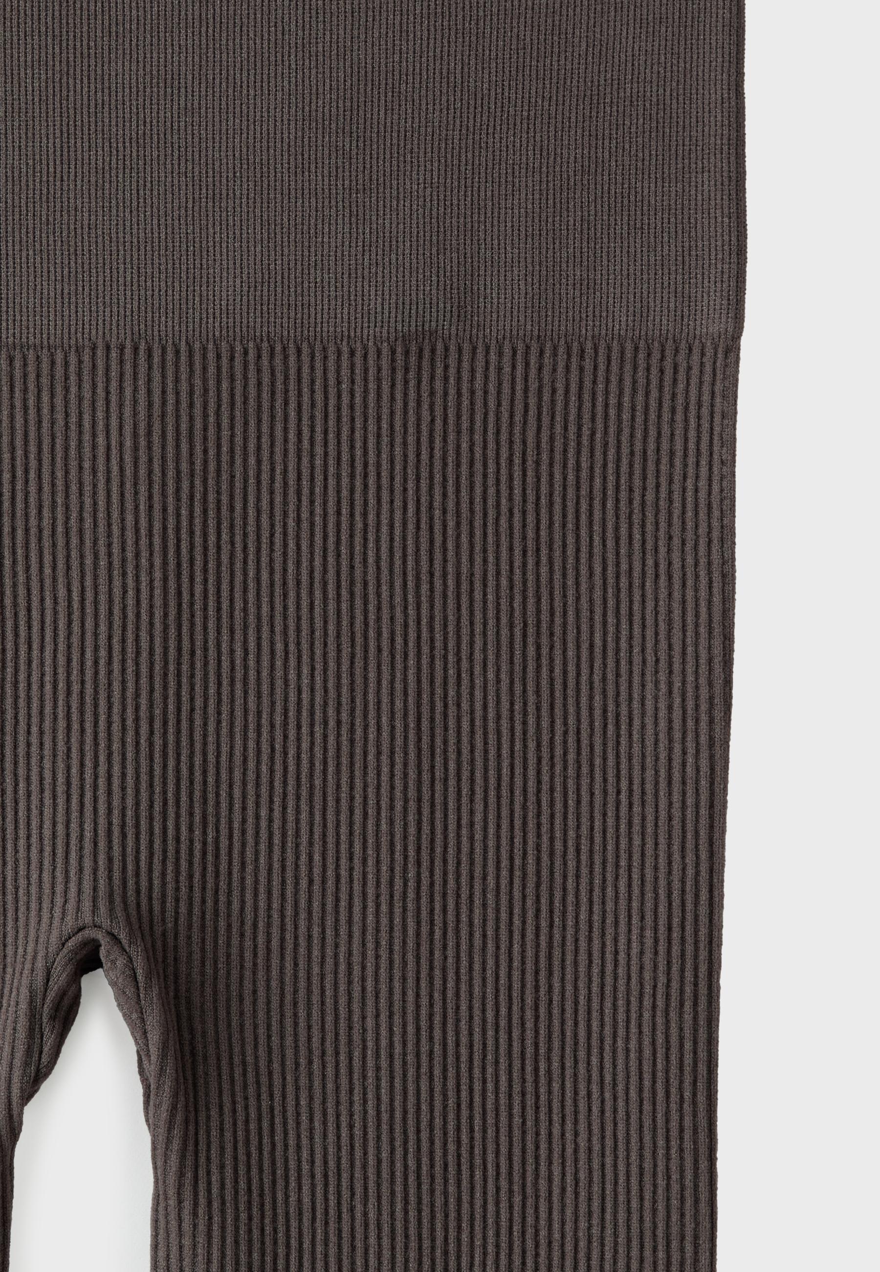 High-waist seamless leggings — Brown