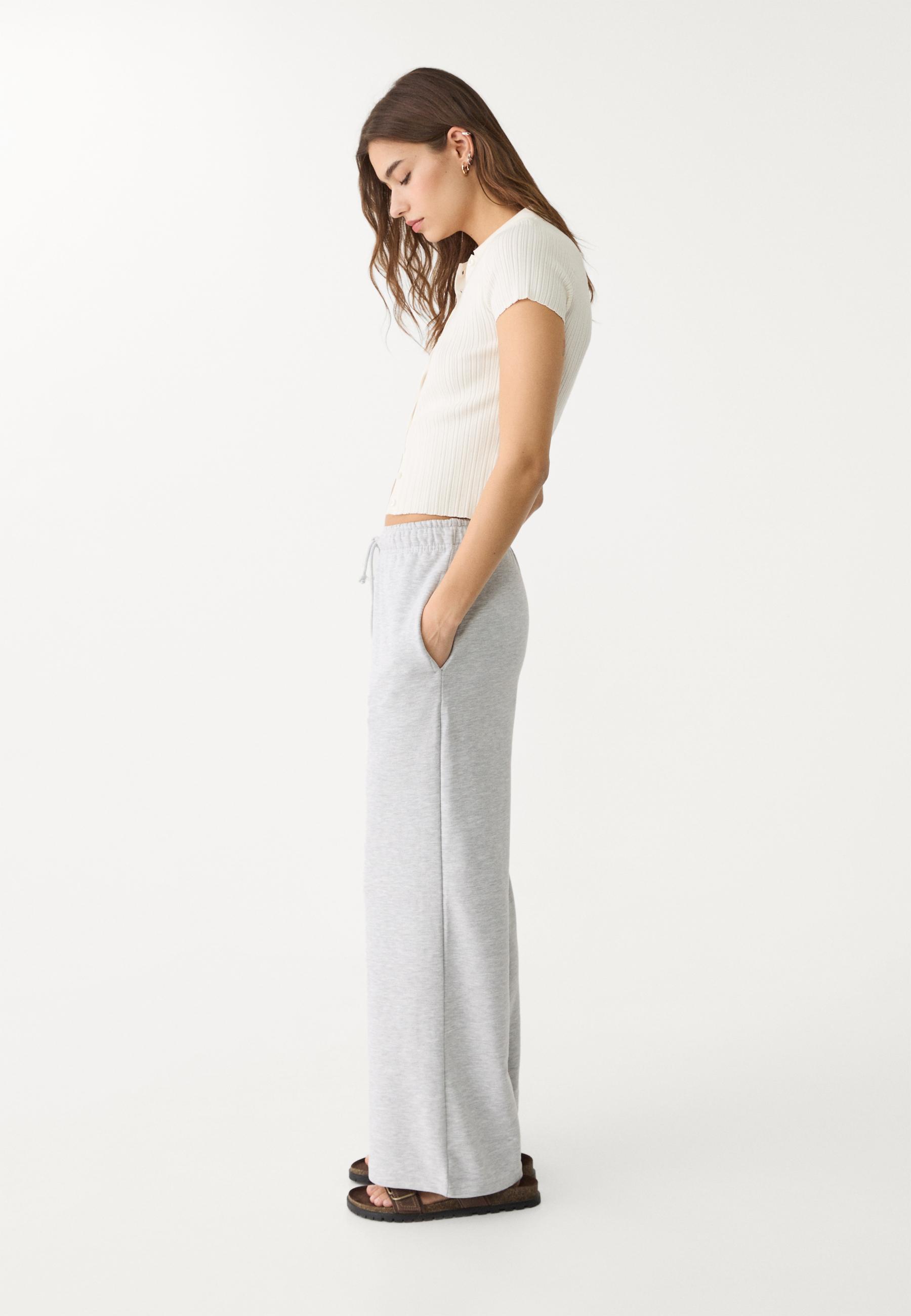 Wide-leg jogger trousers - Women's fashion | Stradivarius
