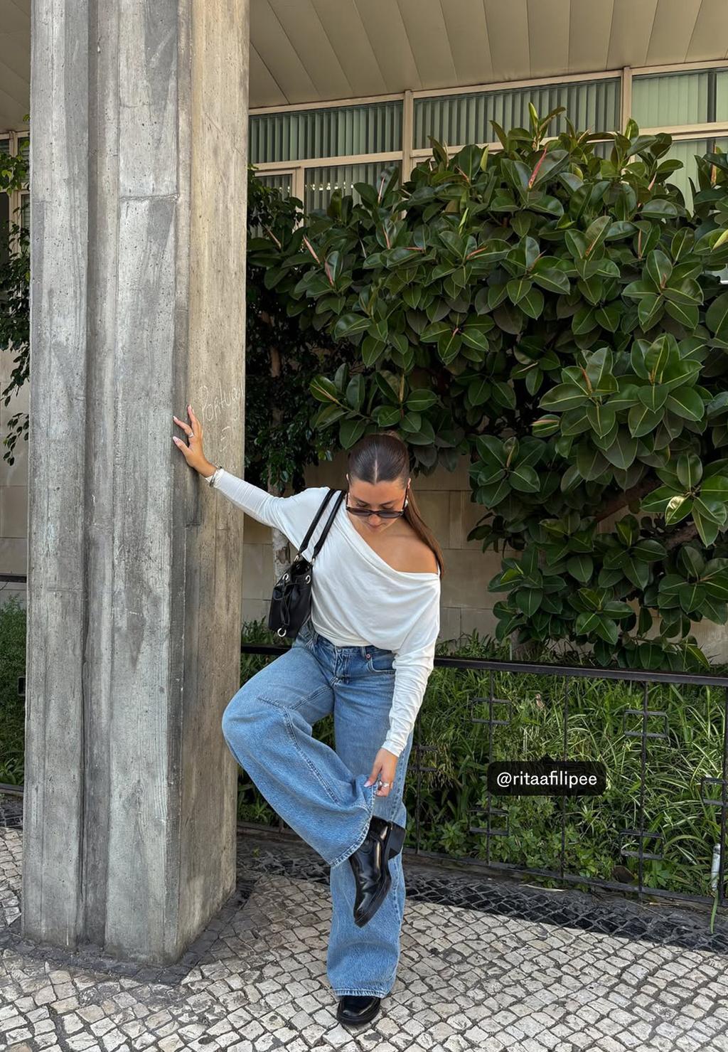 Asymmetrisches Modal-Shirt