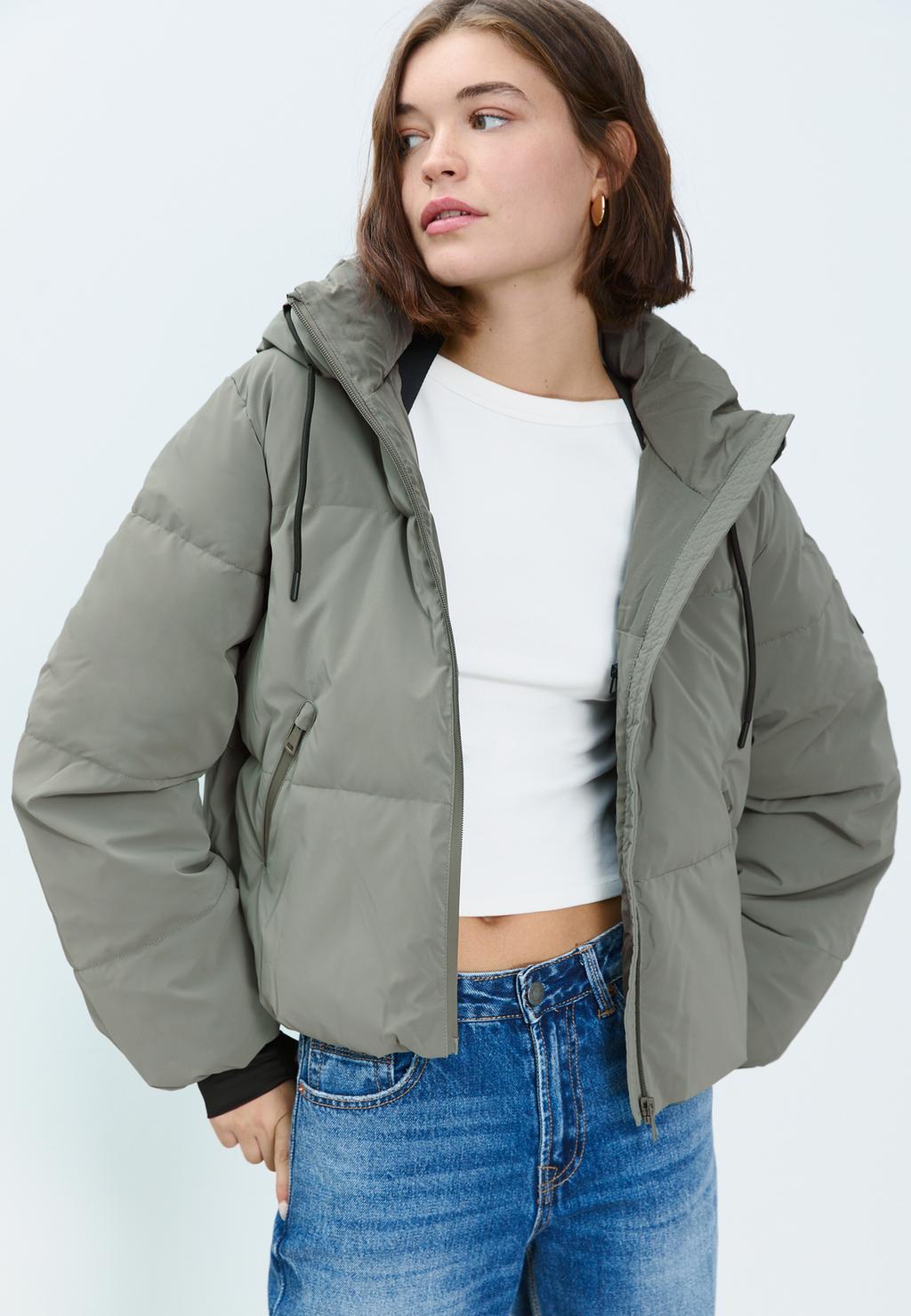 Veste matelassée à capuche