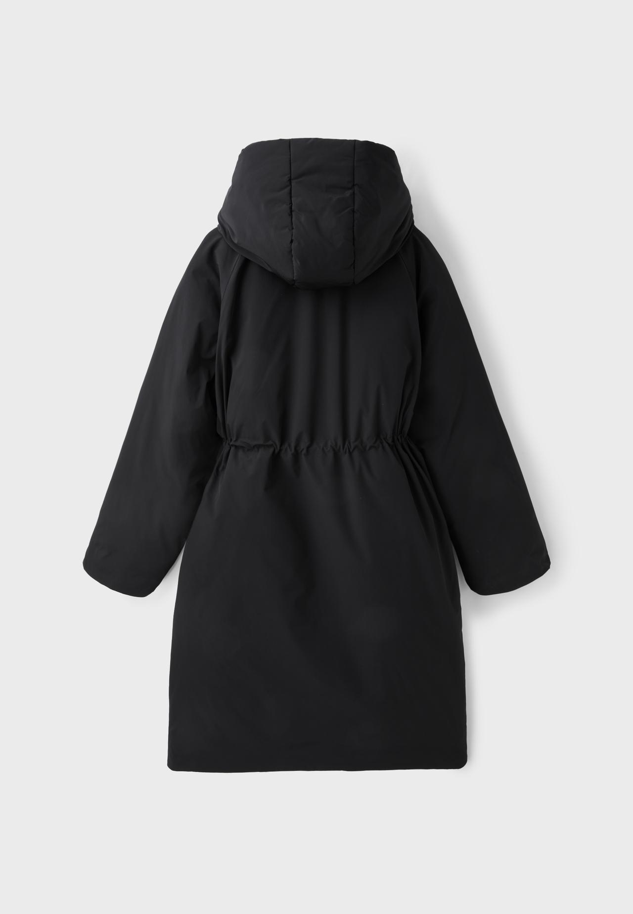 Padded parka — Black