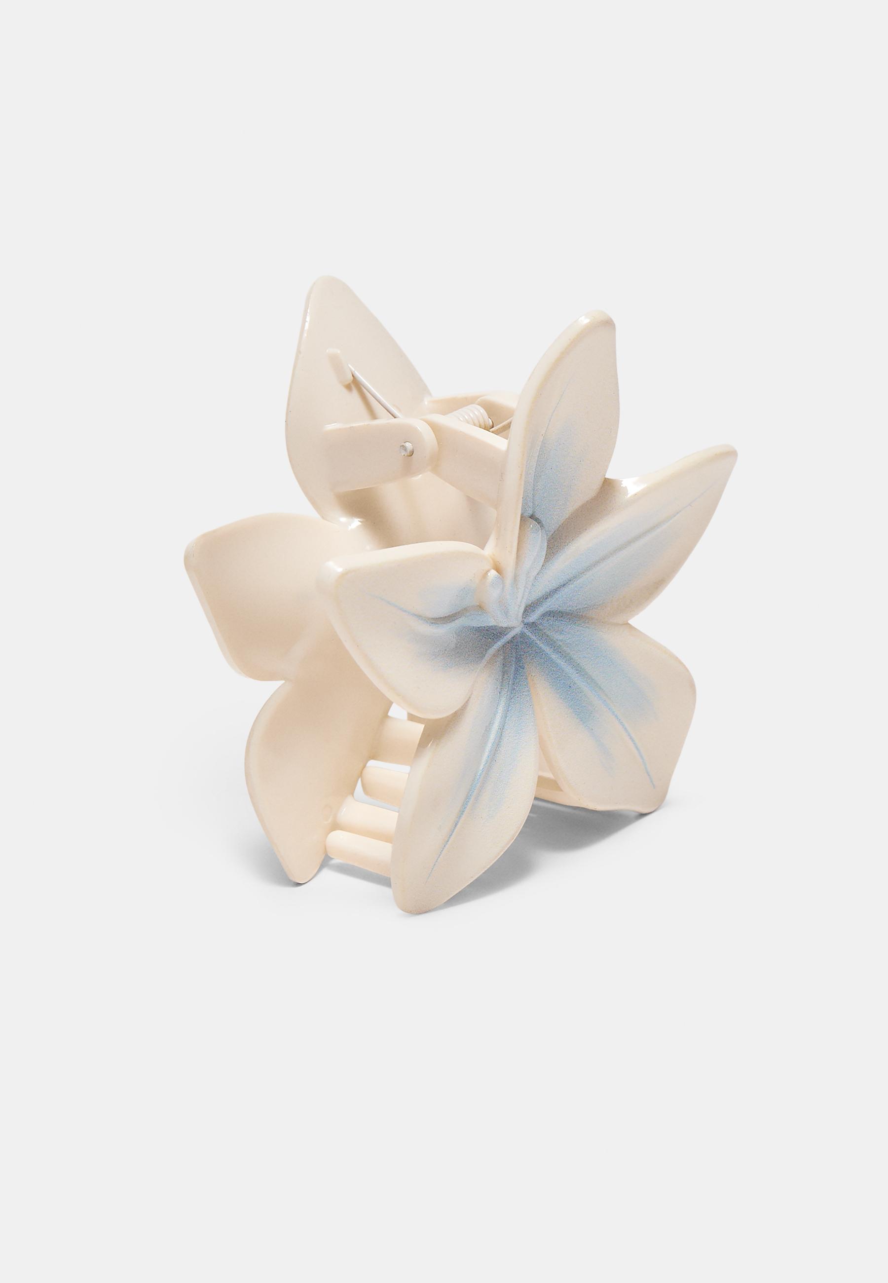 Flower clip — Royal blue