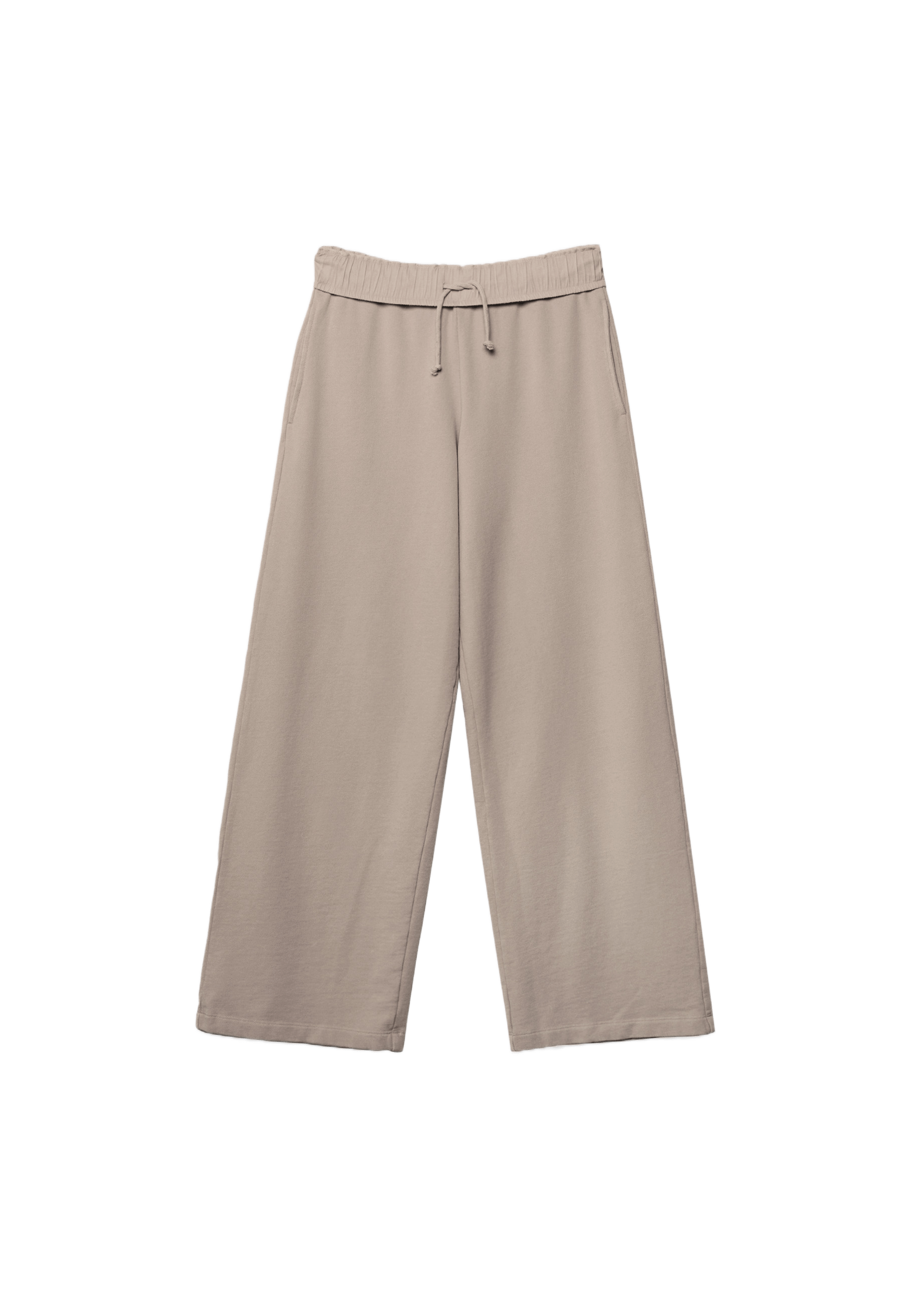 Yıkama efektli straight fit jogger pantolon - Görsel 9