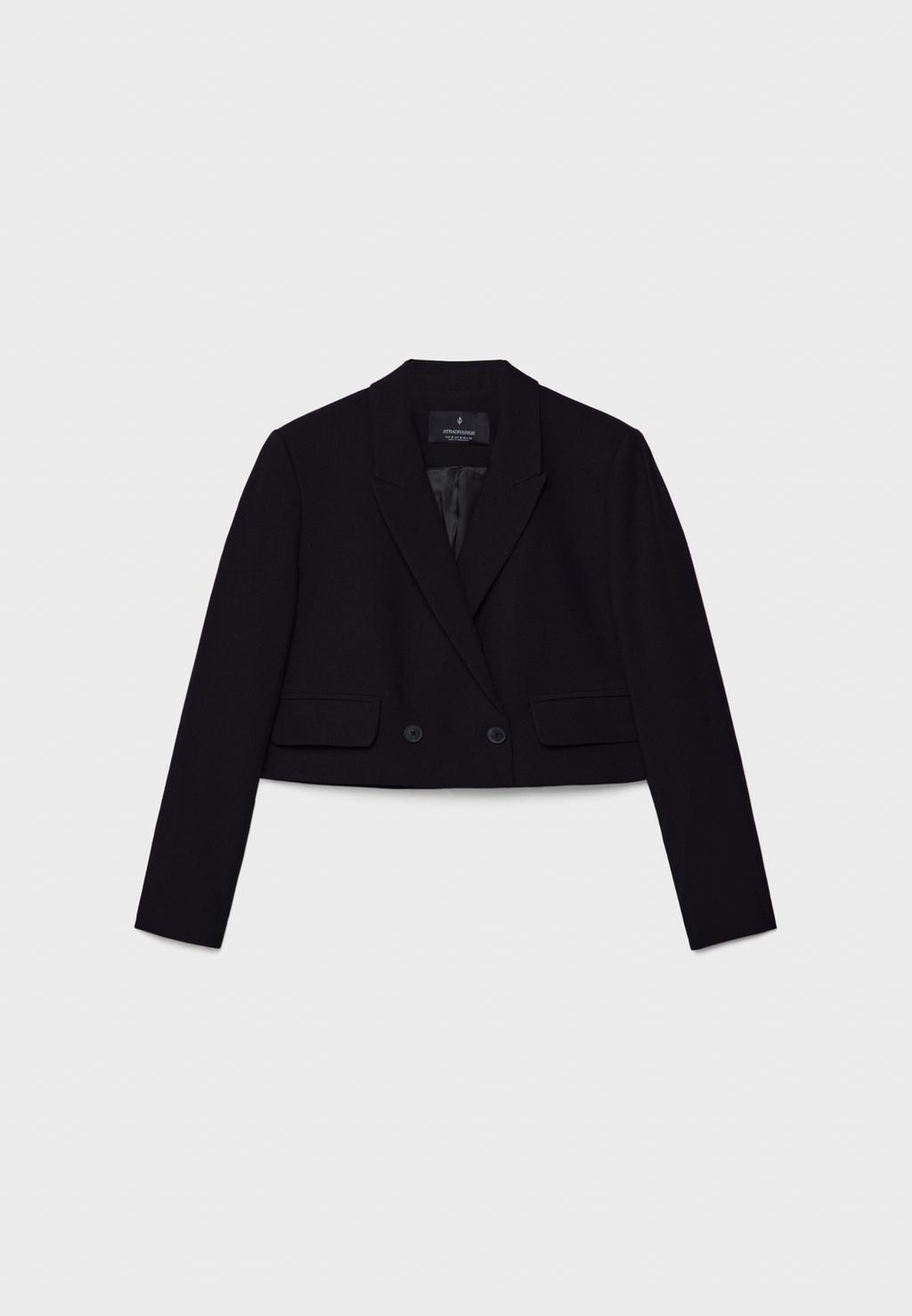Smart cropped blazer