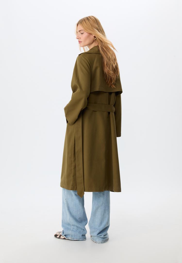 trench fluide long oversize