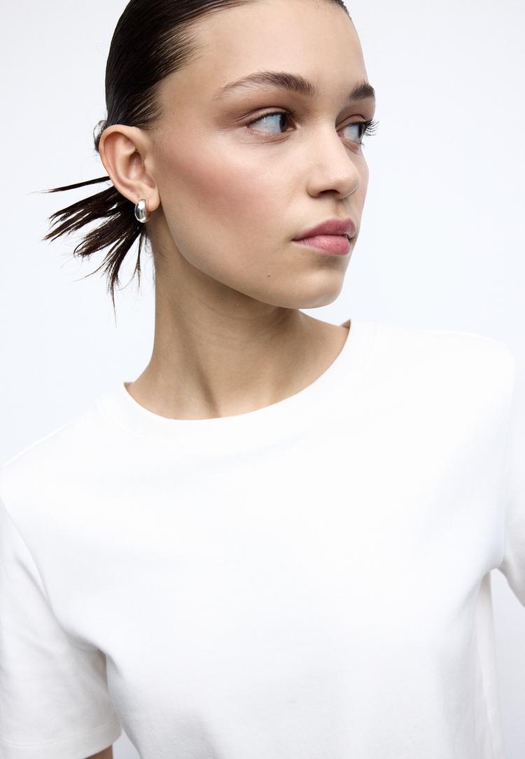 basic regular fit kalın tisort