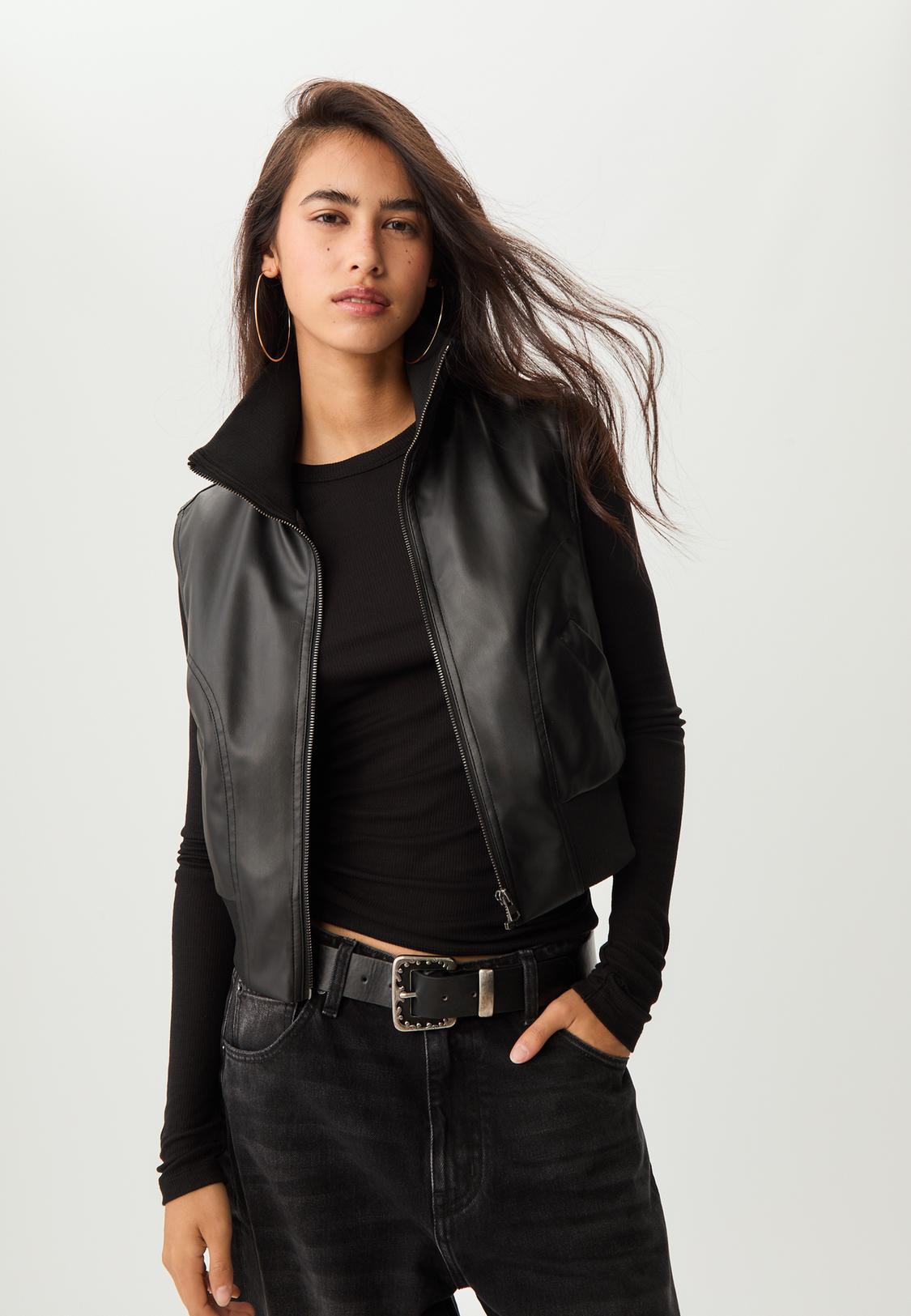 Chaleco De Pelo Stradivarius Chaleco Pelo Stradivarius De Segunda