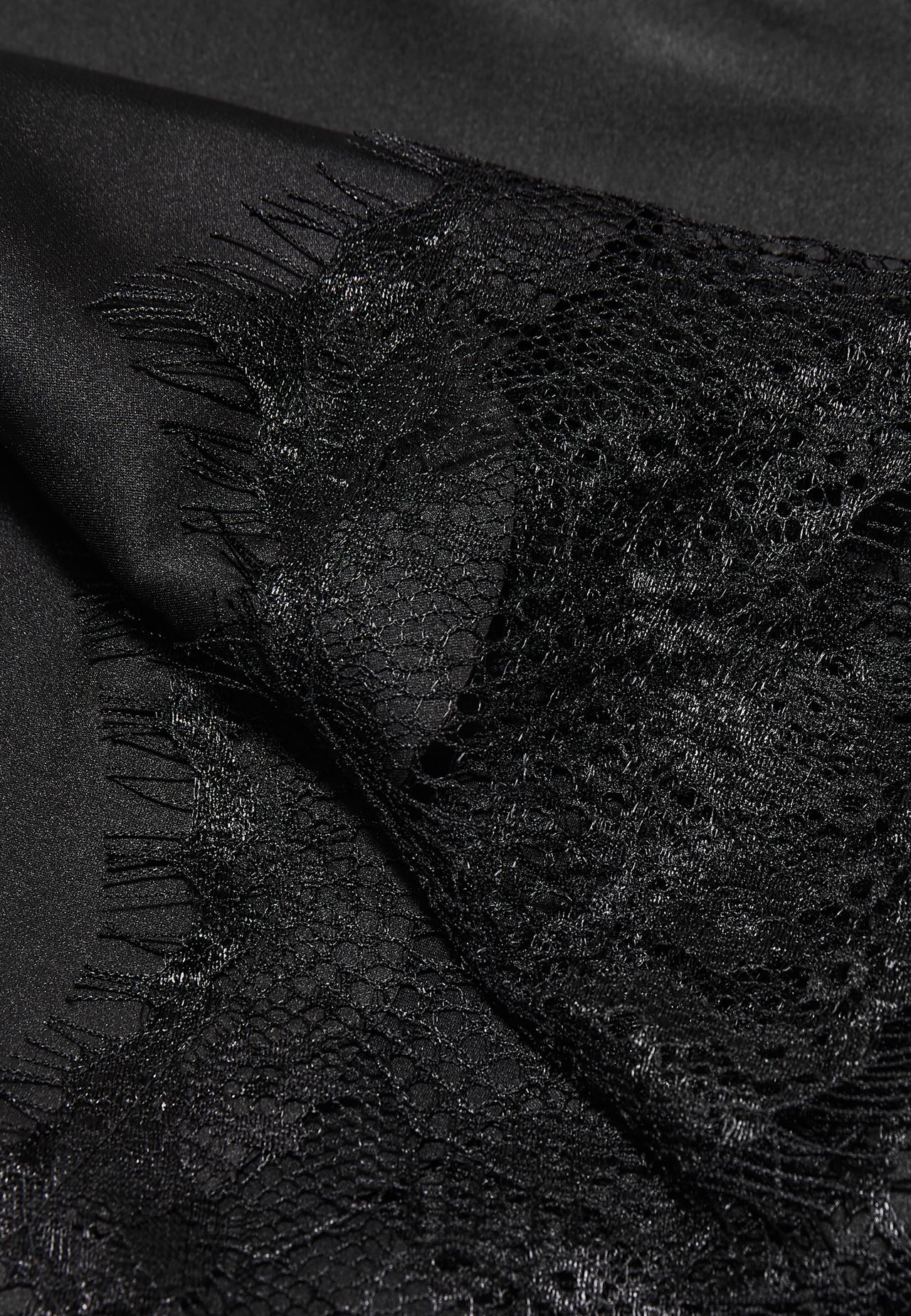 Lace pareo — Black