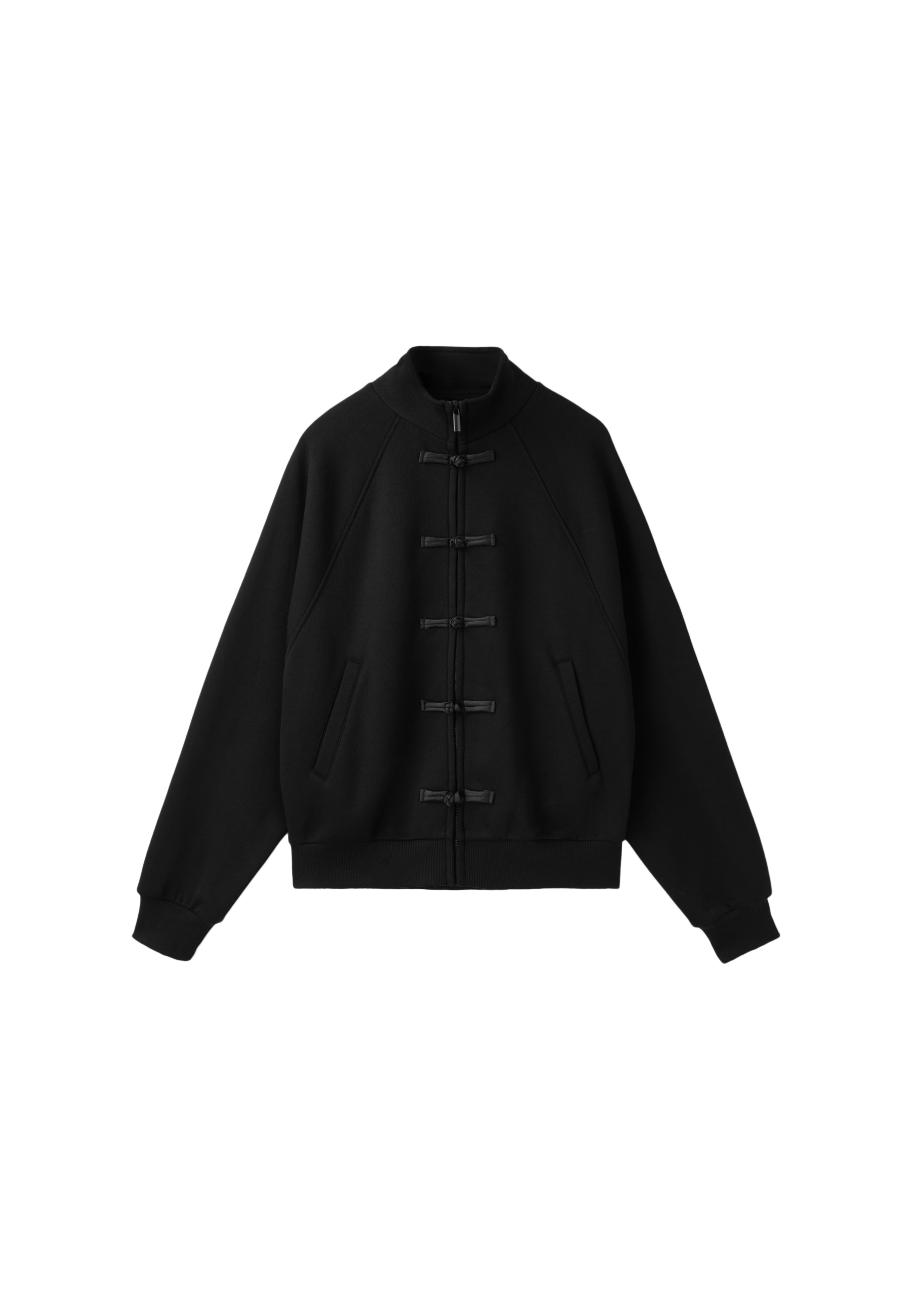 Toggle sweatshirt — Black