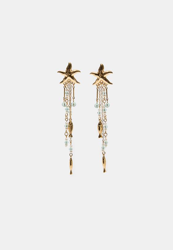 pendientes estrella cascada