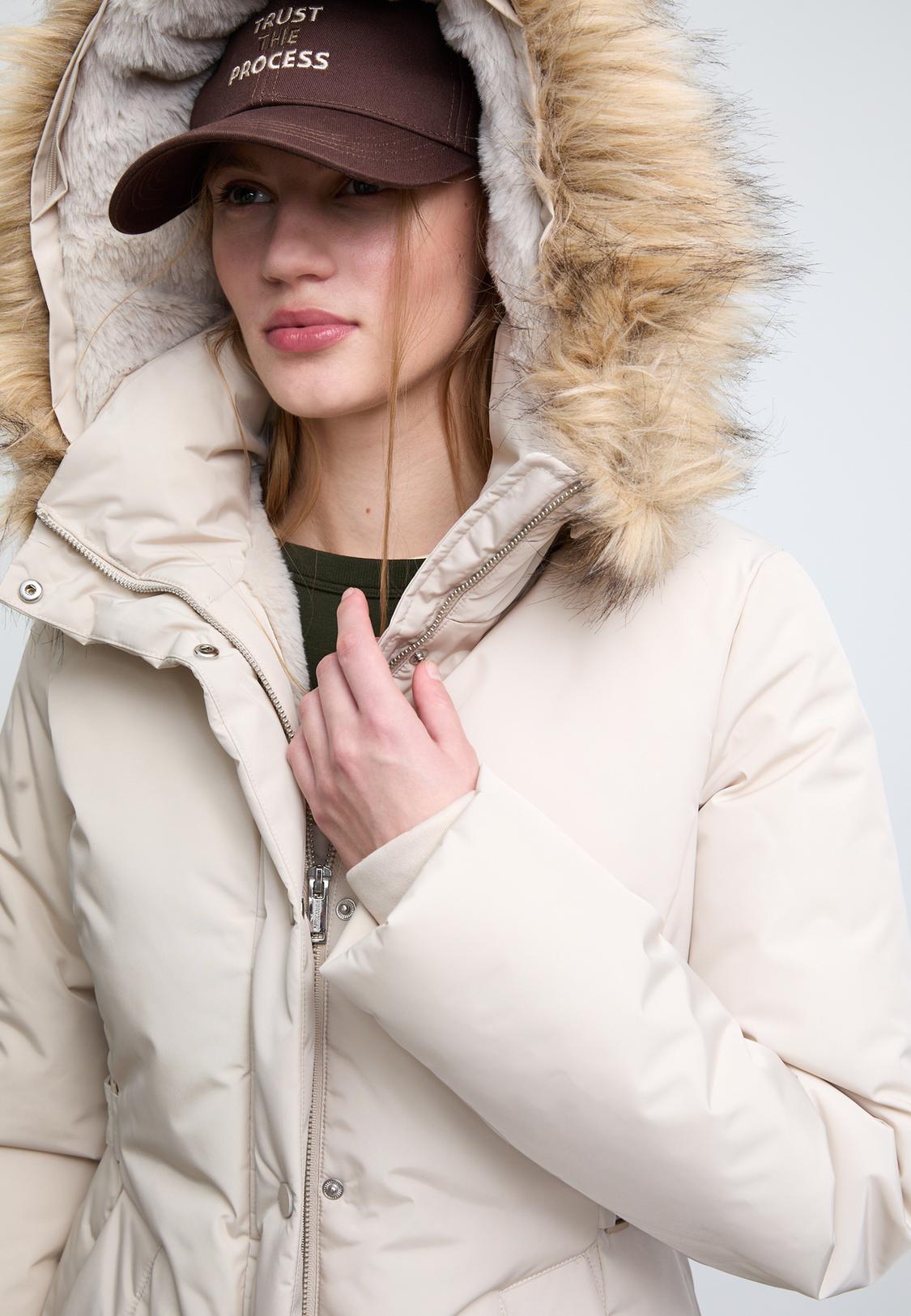 Giubbotto imbottito con cappuccio Moda da donna Stradivarius - Main Image