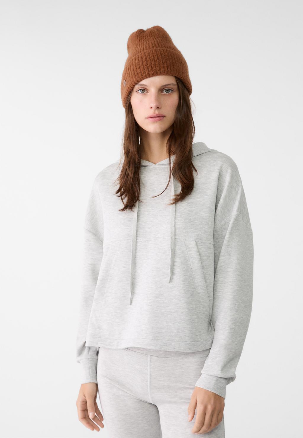 Oversize soft feel sweatshirt