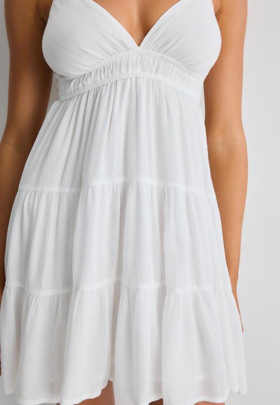 vestido corto escote espalda