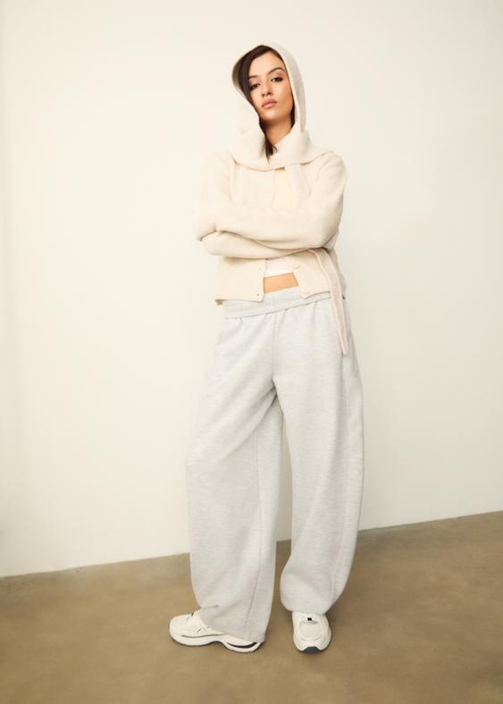 chaqueta botones punto