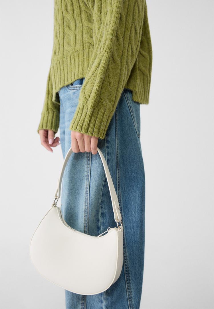 half moon shoulder bag