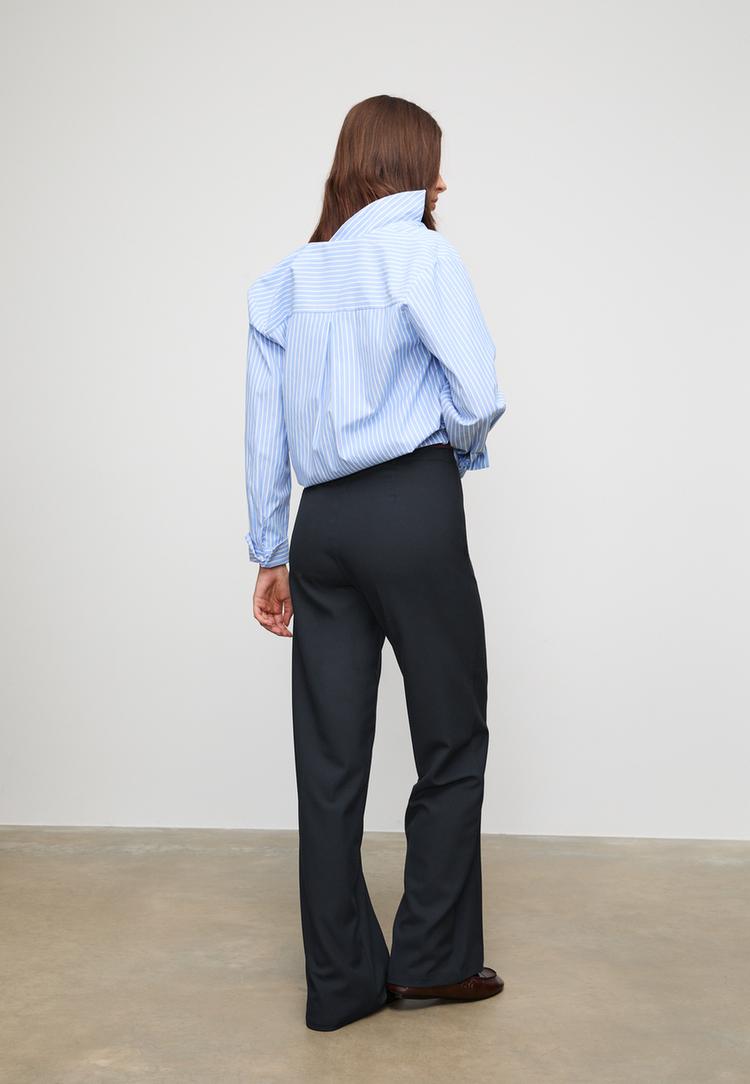 pantaloni eleganti a gamba larga