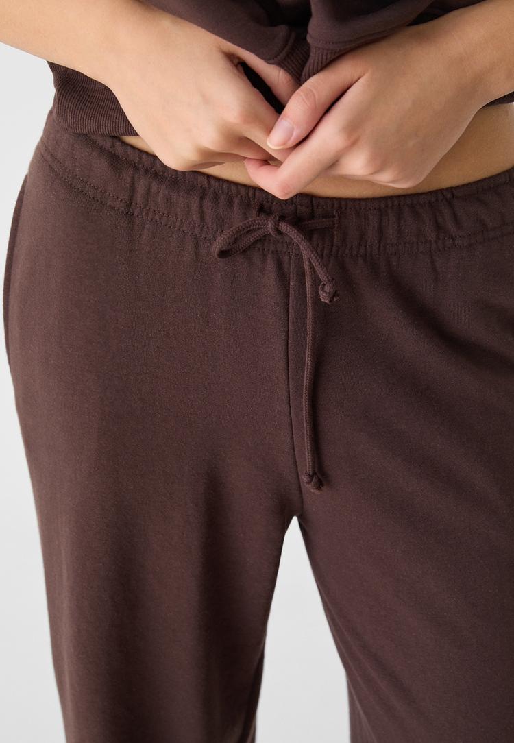 pantalon jogger wide leg