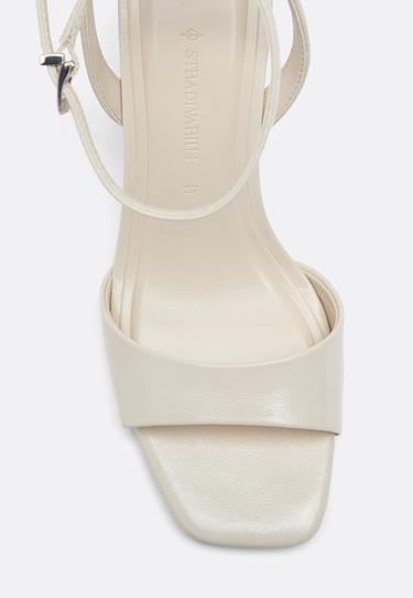 Stiletto heel sandals — ECRU 4