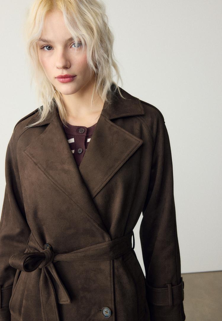 trench largo efecto ante