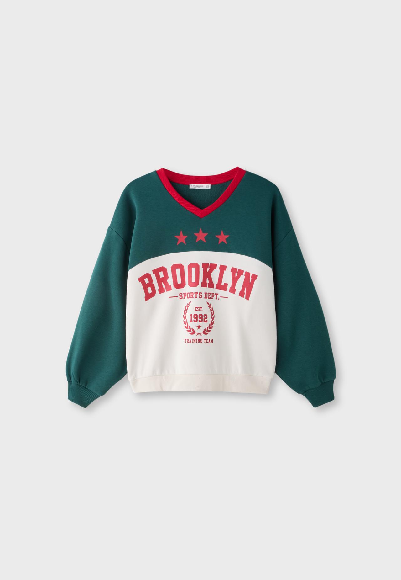 Brooklyn positional sweatshirt — Khaki