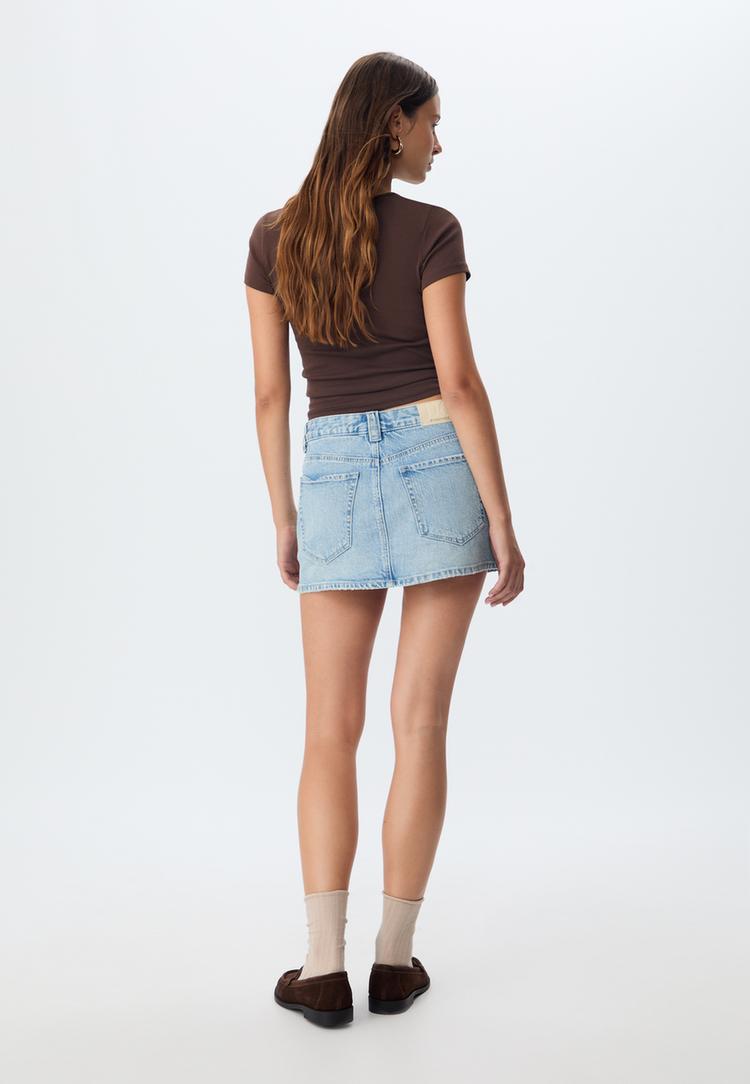 d62 falda pantalon denim