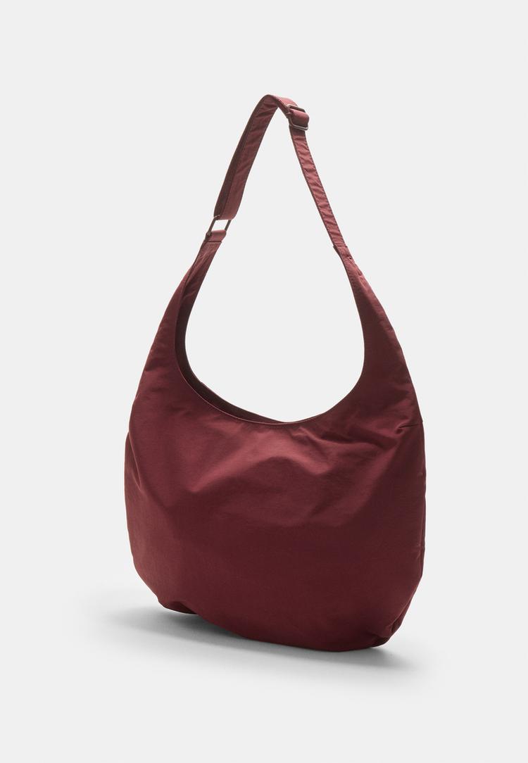 bolso hombro luna tejido