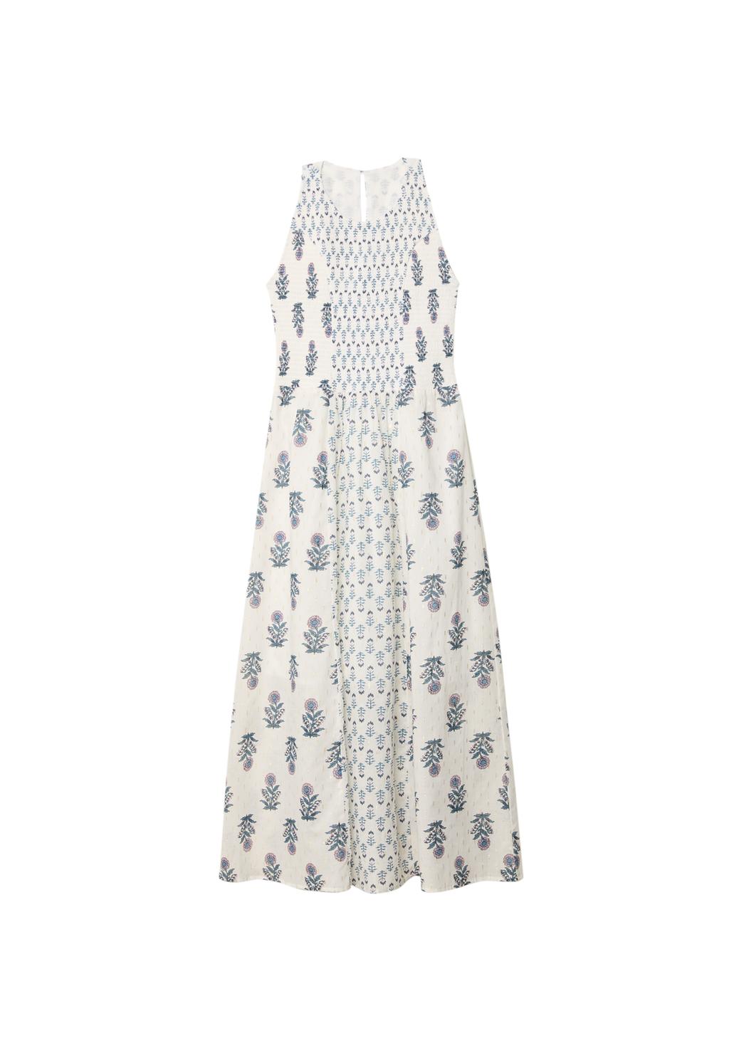 Printed midi dress