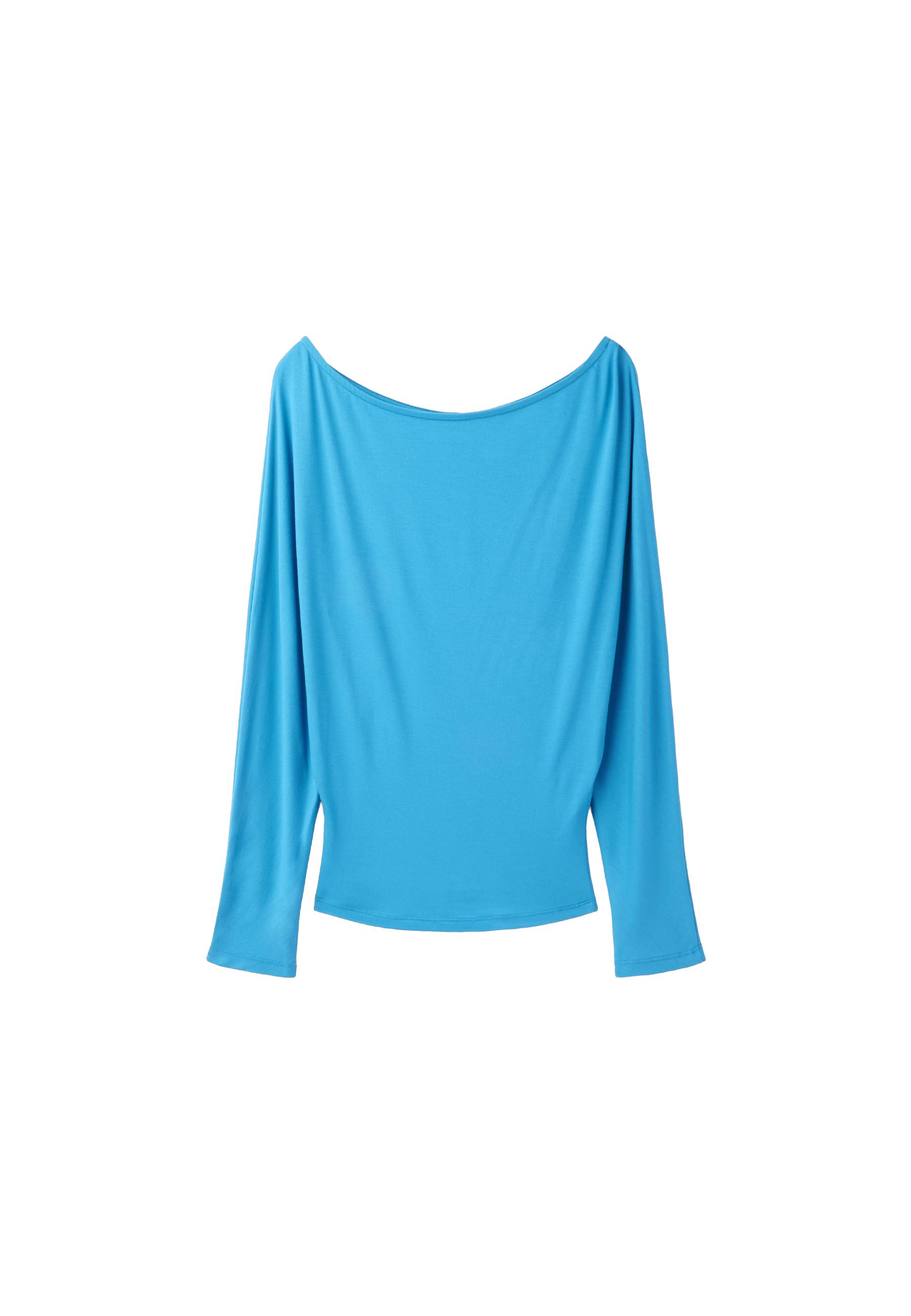 Sash-effect asymmetric top — Teal