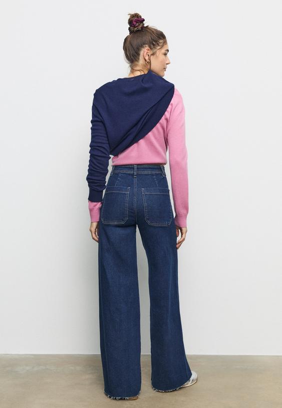 jeans straight fit bolsillos